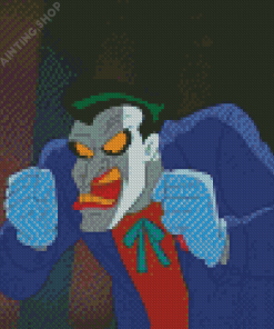 Mad Animated Joker Diamond Painting