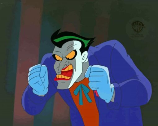 Mad Animated Joker Diamond Painting