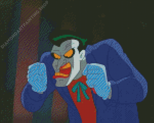 Mad Animated Joker Diamond Painting