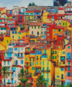 Perched Villages Of The Cote Dazur Diamond Painting