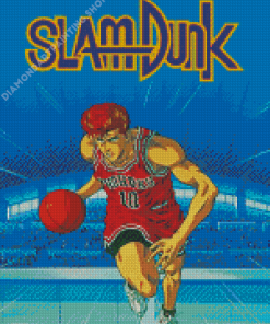 Slam Dunk Vintage Anime Diamond Painting