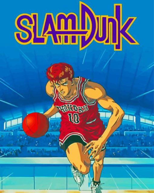 Slam Dunk Vintage Anime Diamond Painting