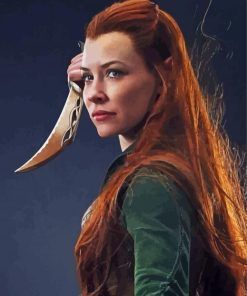 The Hobbit Tauriel Diamond Painting