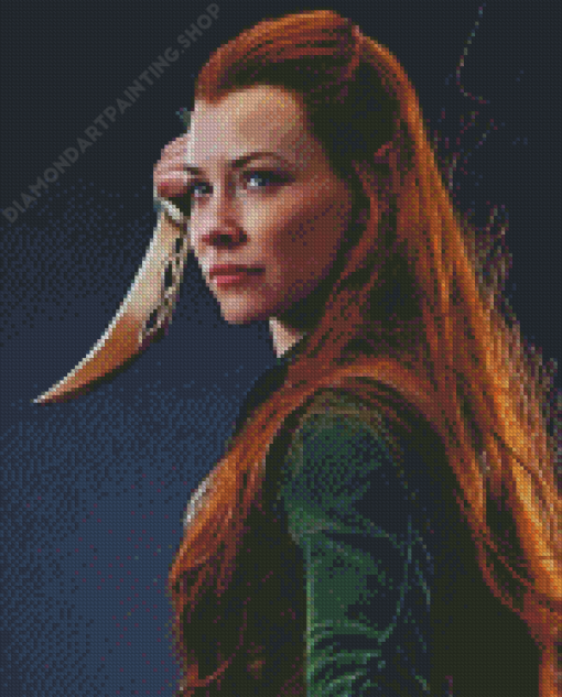 The Hobbit Tauriel Diamond Painting