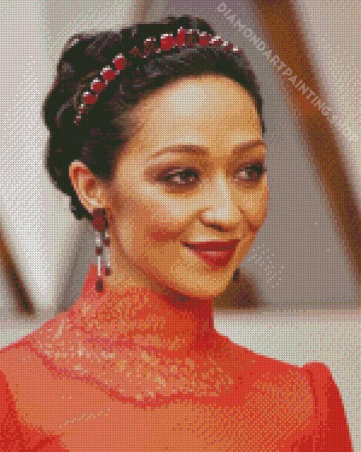 The Beautiful Actress Ruth Negga Diamond Painting