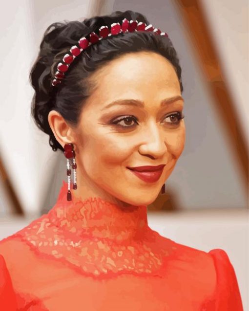 The Beautiful Actress Ruth Negga Diamond Painting