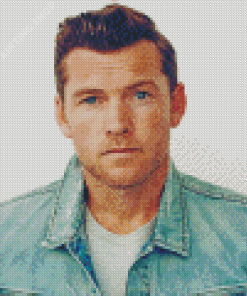 The Handsome Sam Worthington Diamond Painting