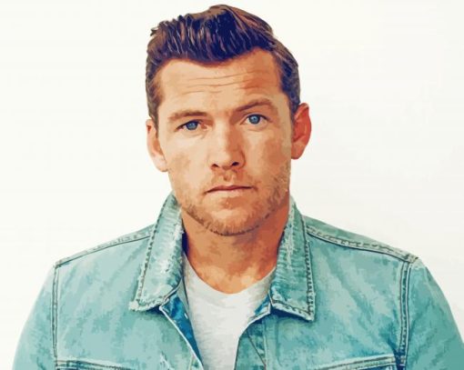 The Handsome Sam Worthington Diamond Painting