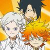 The Promised Neverland Manga Anime Characters Diamond Painting