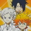 The Promised Neverland Manga Anime Characters Diamond Painting