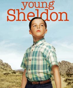 Young Sheldon Diamond Painting