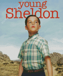 Young Sheldon Diamond Painting