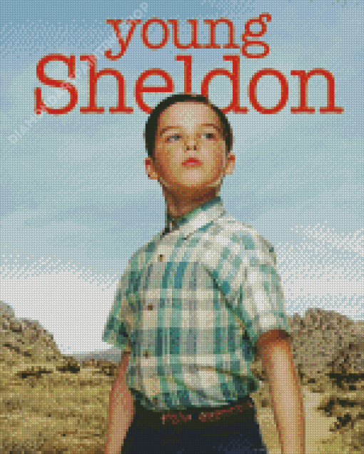 Young Sheldon Diamond Painting