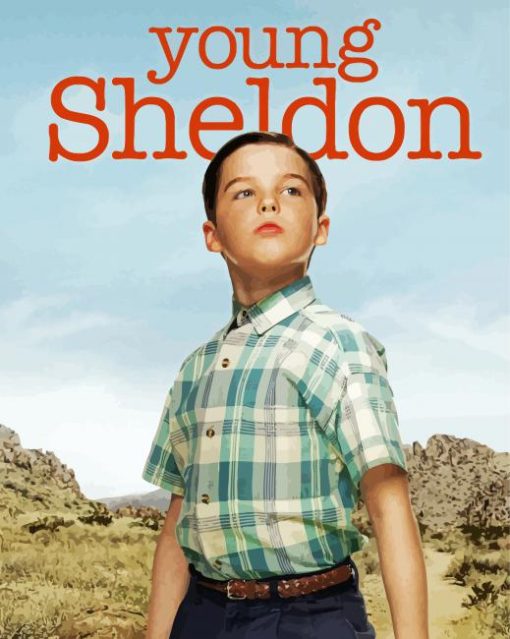 Young Sheldon Diamond Painting