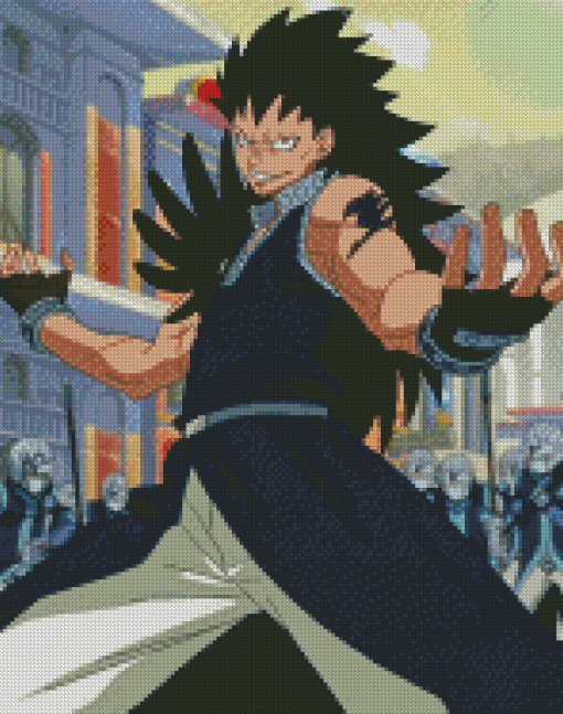 Gajeel Diamond Painting