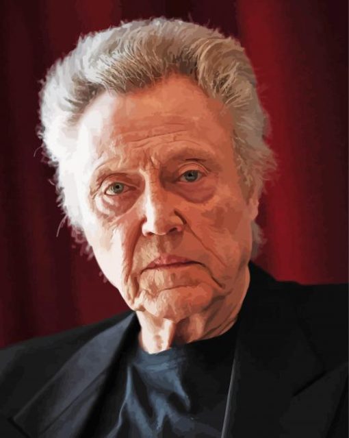 Actor Christopher Walken Diamond Painting