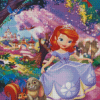 Aesthetic Princess Sofia Diamond Painting