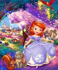 Aesthetic Princess Sofia Diamond Painting