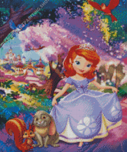 Aesthetic Princess Sofia Diamond Painting