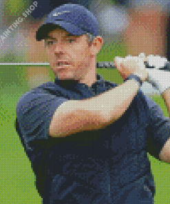 Aesthetic Rory McIlroy Diamond Painting