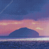 Ailsa Craig Island In Scotland Diamond Painting