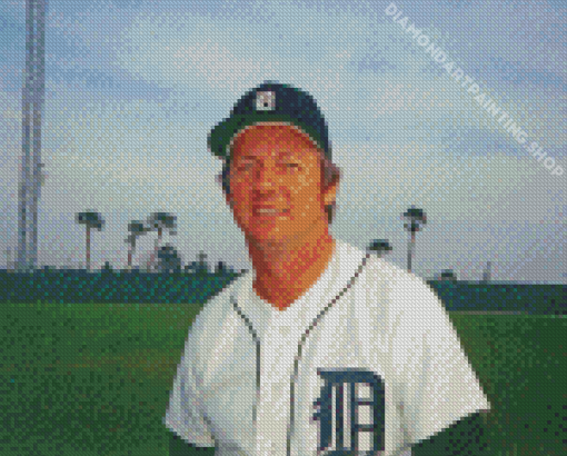 Albert William Kaline Diamond Painting