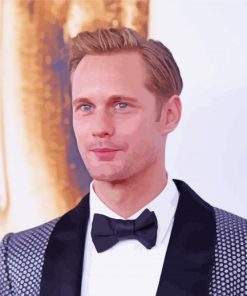 Alexander Skarsgard Actor Diamond Painting