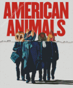 American Animals Movie Poster Diamond Painting