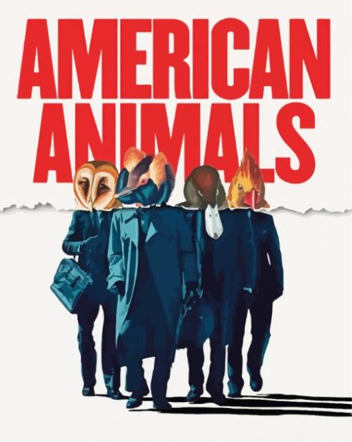 American Animals Movie Poster Diamond Painting