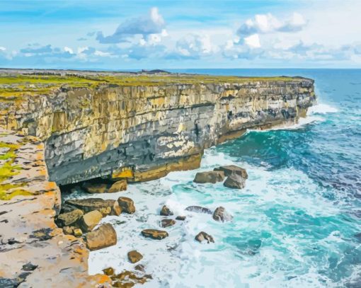 Aran Islands Ireland Diamond Painting