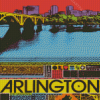 Arlington City Poster Diamond Painting