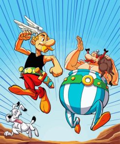 Asterix And Obelix Diamond Painting