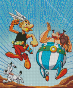 Asterix And Obelix Diamond Painting