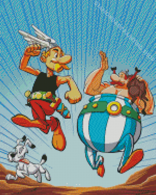 Asterix And Obelix Diamond Painting