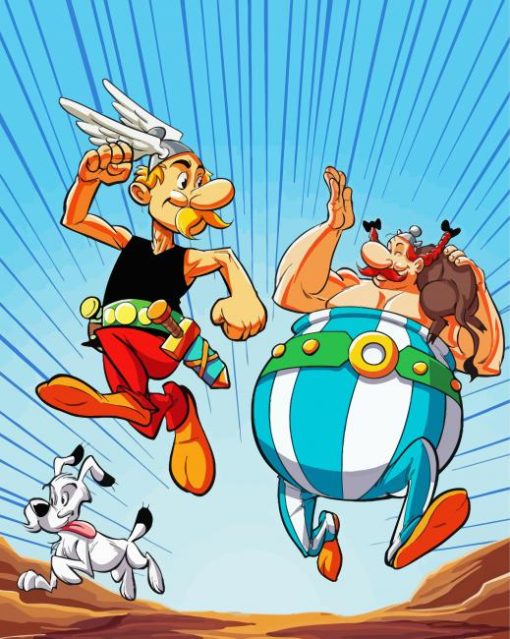 Asterix And Obelix Diamond Painting