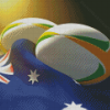 Aust Rugby Balls Diamond Painting