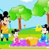 Baby Mickey Mouse Playing Diamond Painting