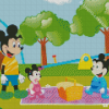 Baby Mickey Mouse Playing Diamond Painting