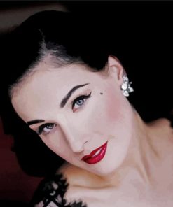 Beautiful Dita Von Teese Diamond Painting