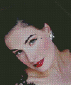 Beautiful Dita Von Teese Diamond Painting