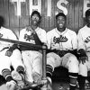 Black And White Negro League Baseball Players Diamond Painting