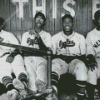 Black And White Negro League Baseball Players Diamond Painting