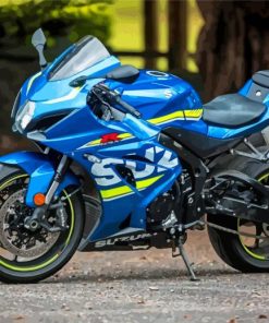 Blue Suzuki Gsxr Diamond Painting