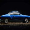 Blue Karmann Ghia Diamond Painting