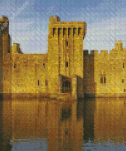 Bodiam Spine Defense Castle Diamond Painting