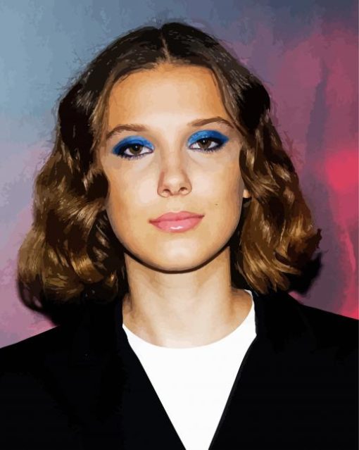 British Actress Millie Bobby Brown Diamond Painting