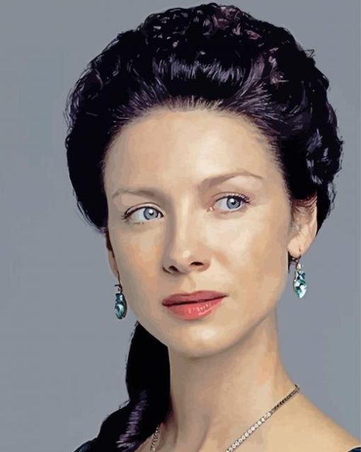 Caitriona Balfe Claire Fraser Outlander Diamond Painting