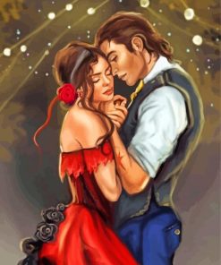 Caraval Couple Art Diamond Painting