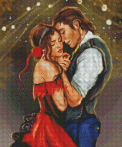 Caraval Couple Art Diamond Painting