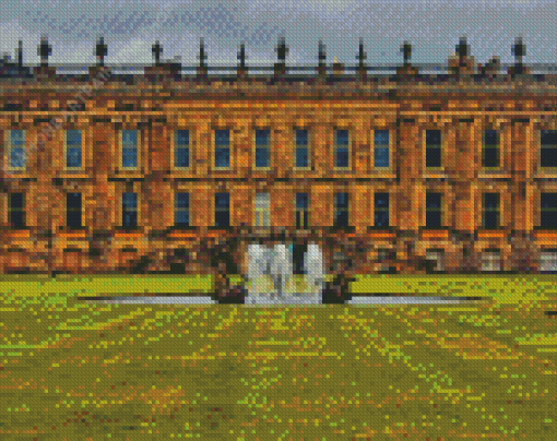 Chatsworth House United Kingdom Diamond Painting